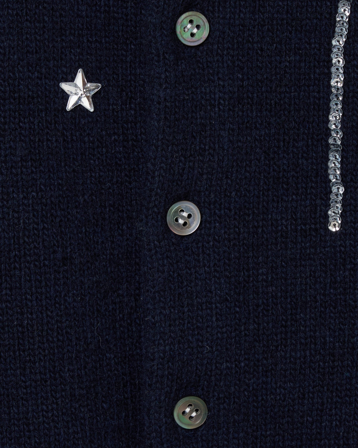 Midnight spark embroidery Knit【Delivery in September 2026】