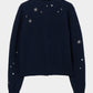 Midnight spark embroidery Knit【Delivery in September 2026】
