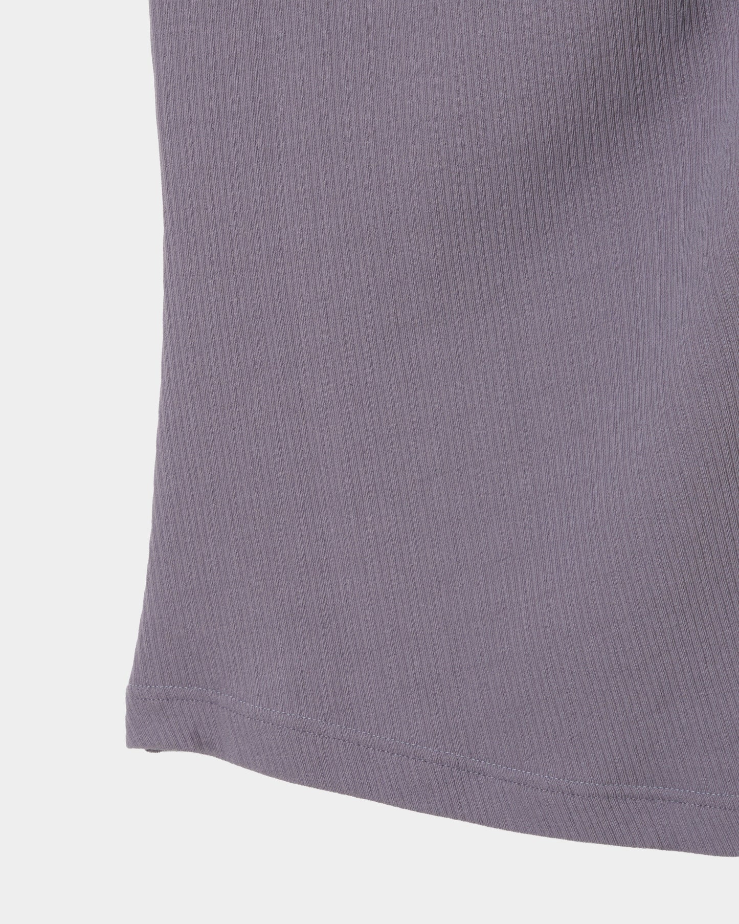 one-side drape gather tank top Mauve Gray【Delivery in June 2026】