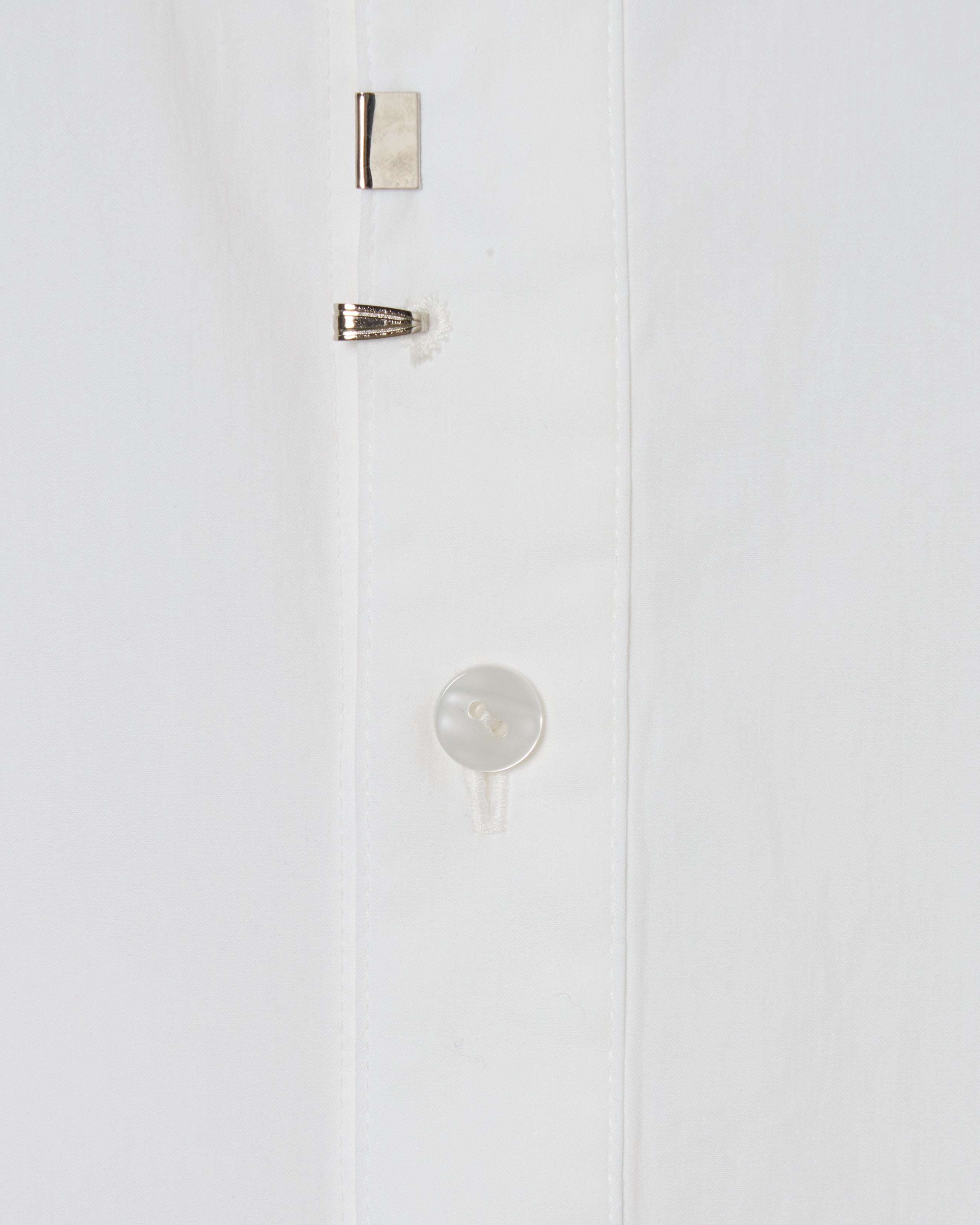 タナカダイスケ|シャツ|body piercing shirt White – tanakadaisuke