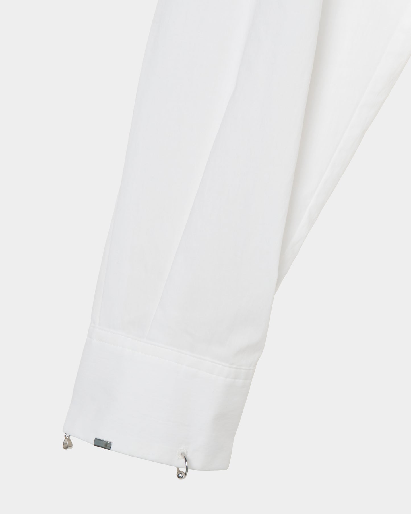 body piercing shirt White【Delivery in July 2026】