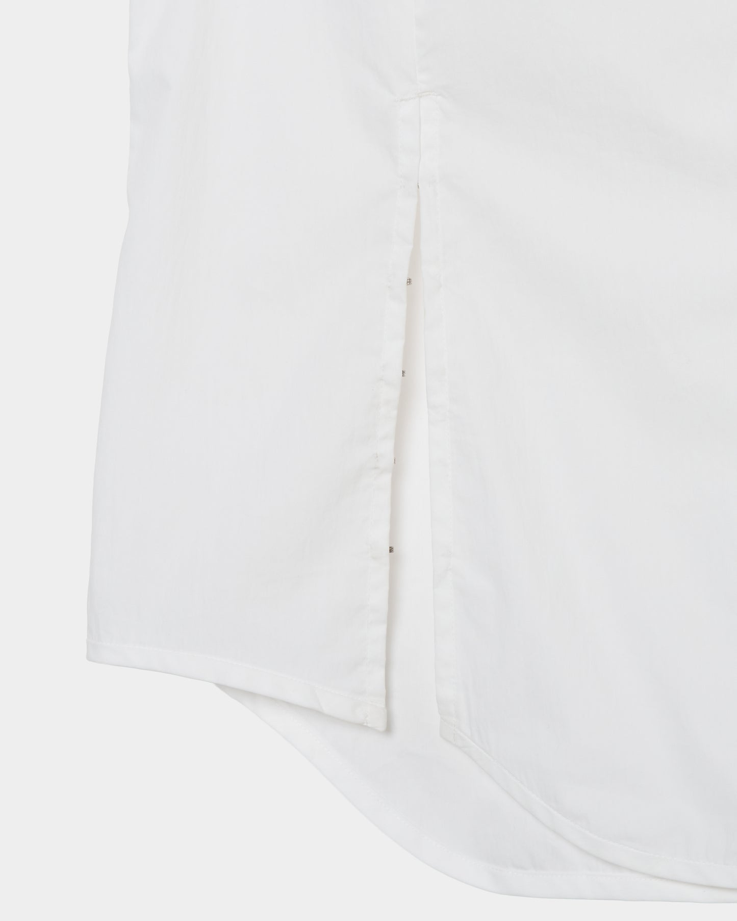 body piercing shirt White【Delivery in July 2026】