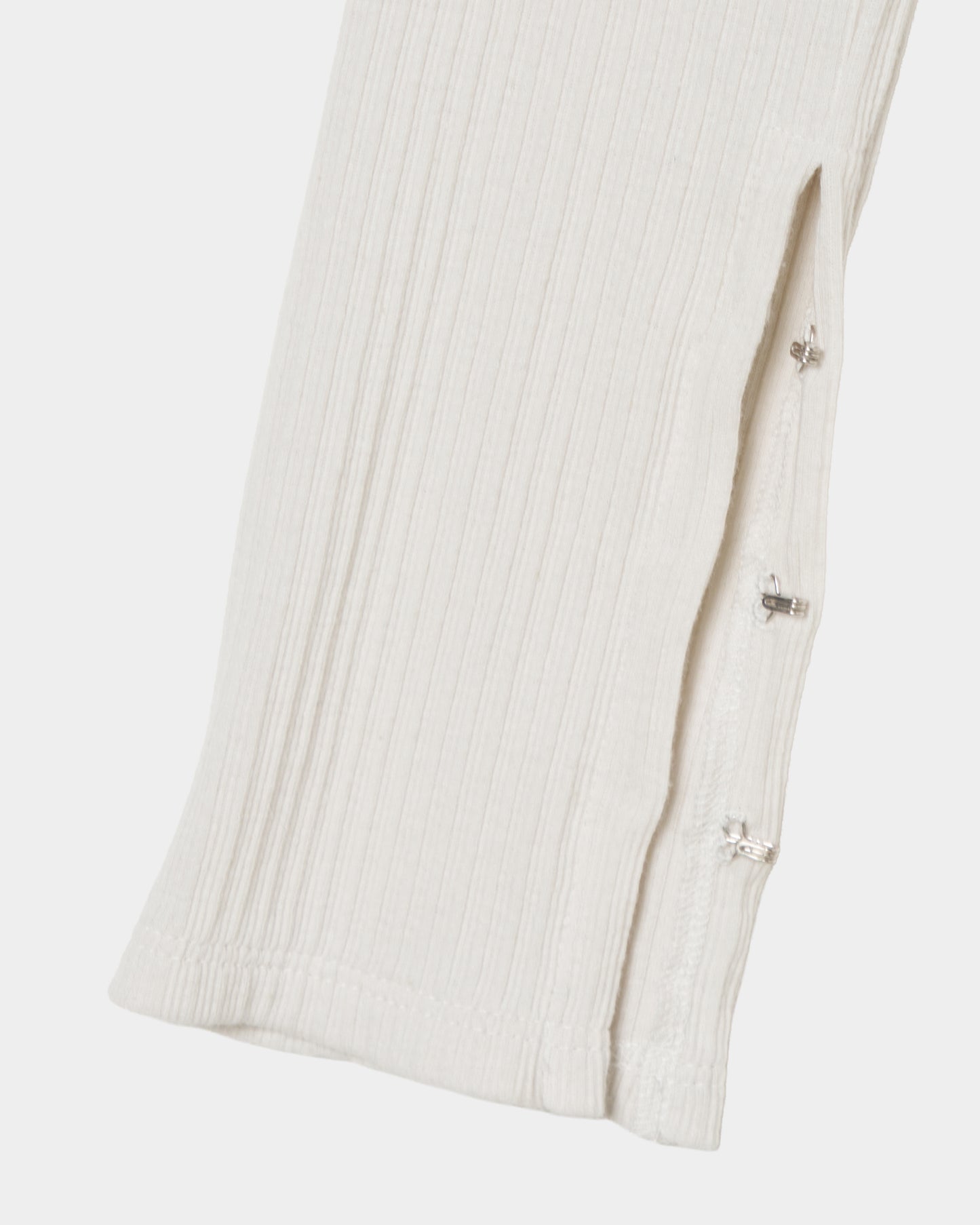 double ribbon lace up riv tops Stone white【Delivery in June 2026】