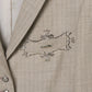 metal embroidery stripe wool jacket Greige【Delivery in July 2026】