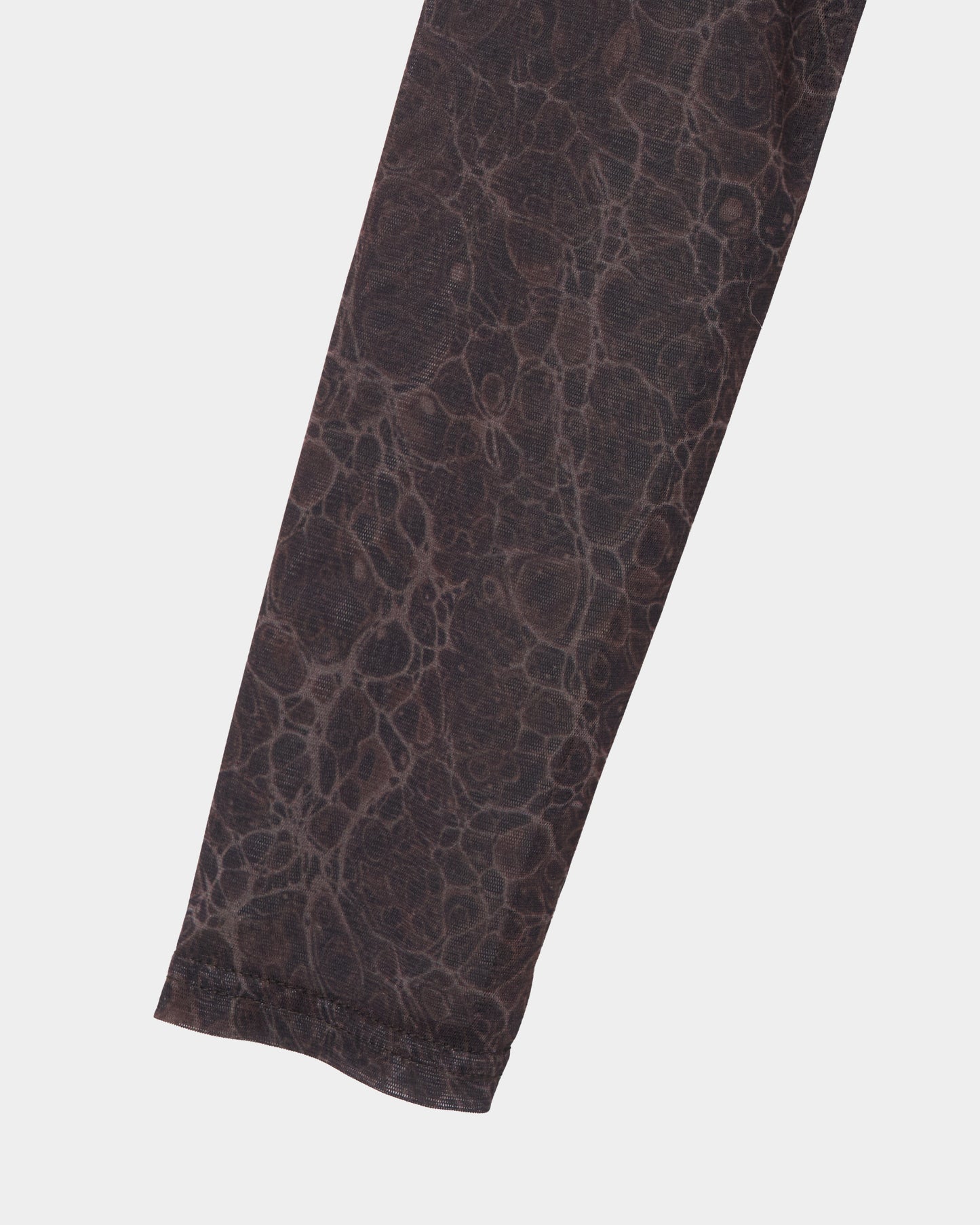 meteorite print tulle 2way tops Brown【Delivery in August 2026】