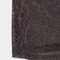 meteorite print tulle 2way tops Brown【Delivery in August 2026】