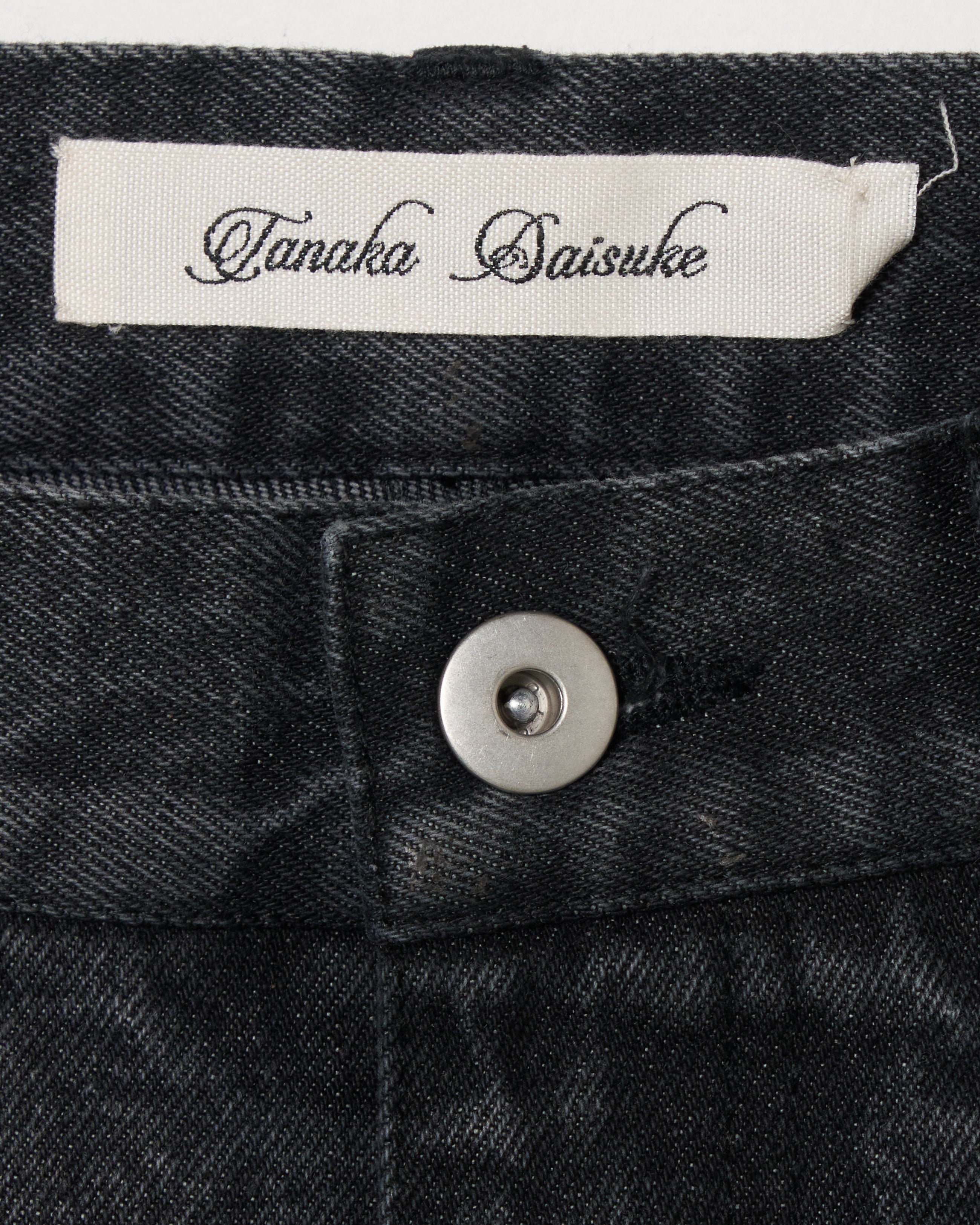 falling stars denim pants Black【Delivery in February 2027