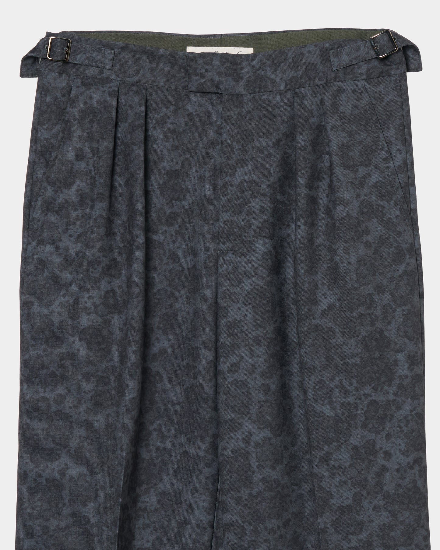 meteorite side belt pants Moss Green【Delivery in September 2026】