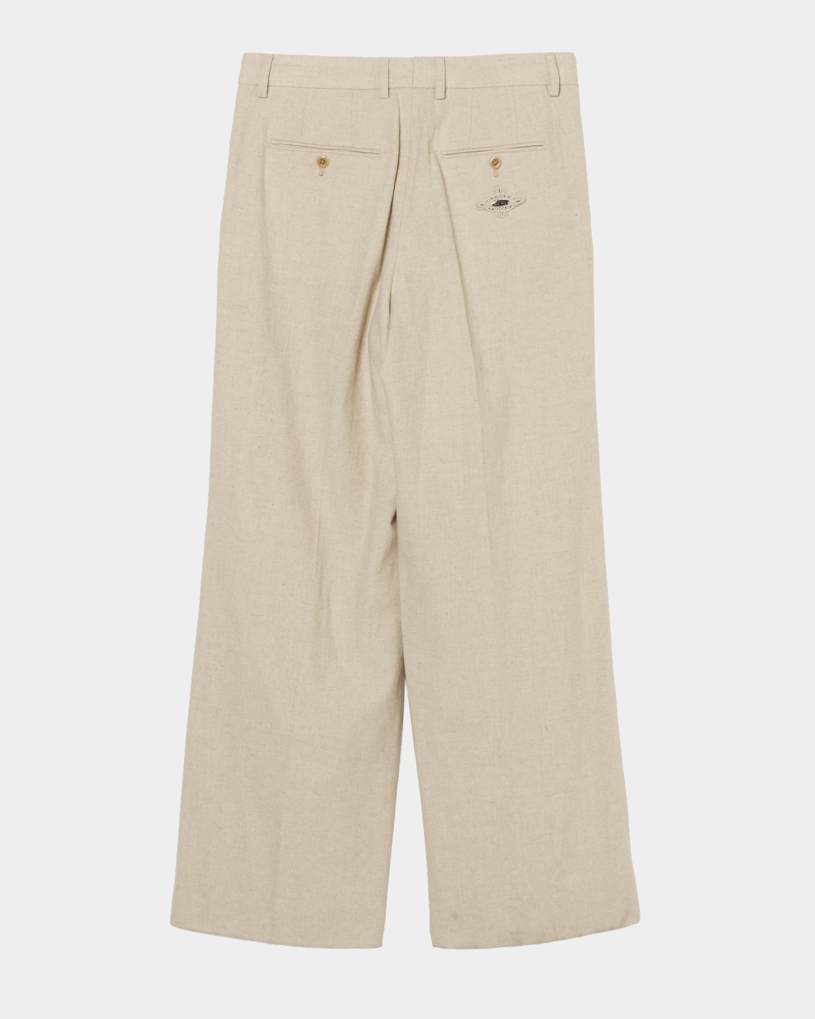 タナカダイスケ|パンツ|wool linen straight pants – tanakadaisuke