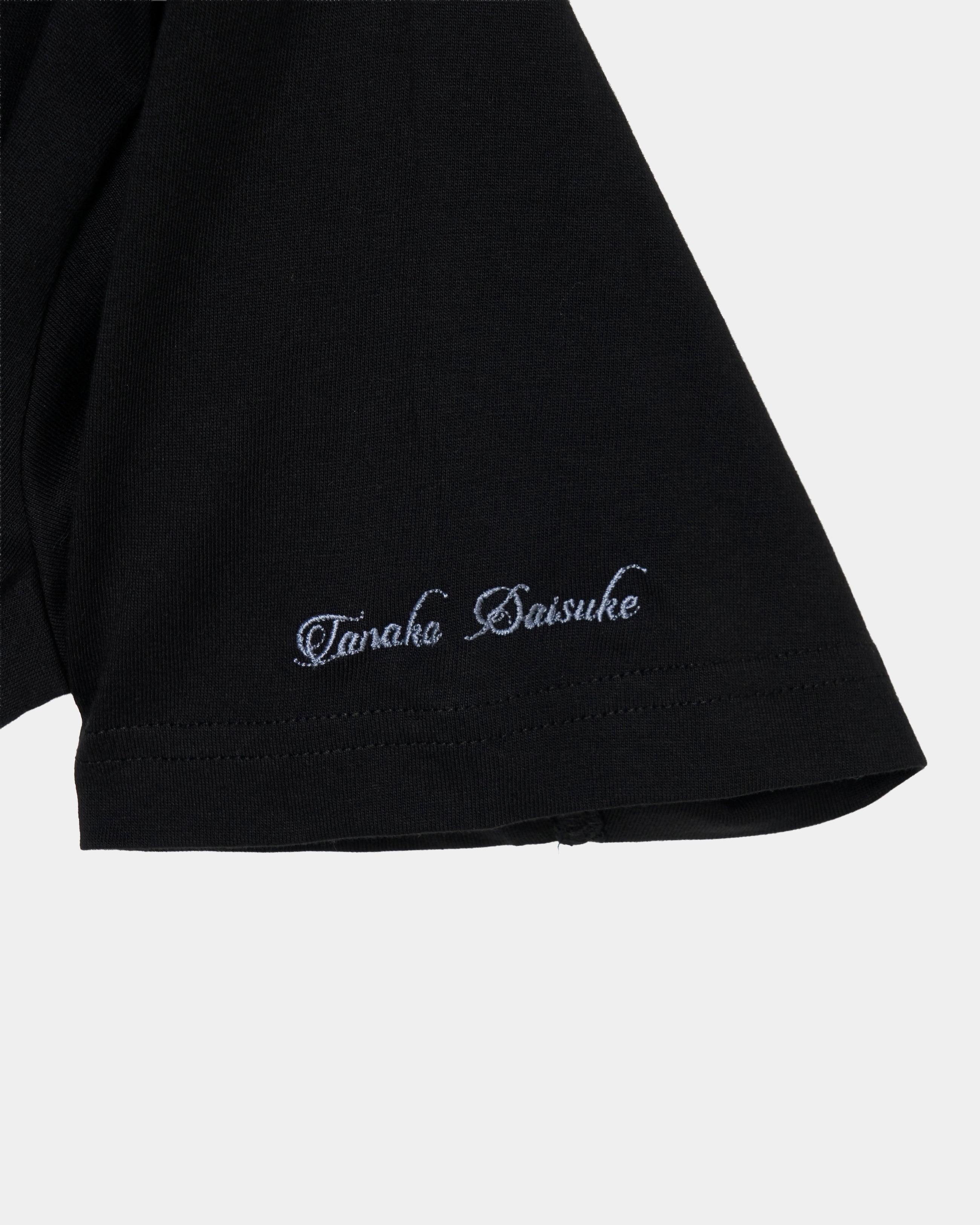 tanakadaisuke(タナカダイスケ)｜Tシャツ｜Meringue swan T-shirt Black