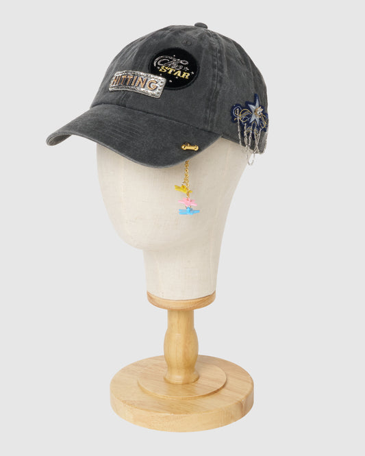 Hitting the star cap Gray【Delivery in September 2026】