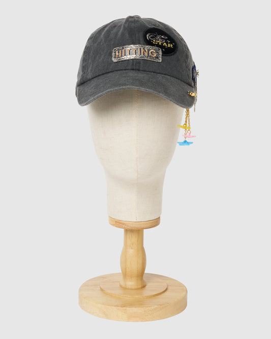 Hitting the star cap Gray【Delivery in September 2026】