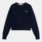 LOVE metal bolts cardigan Navy【Delivery in September 2026】