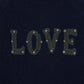 LOVE metal bolts cardigan Navy【Delivery in September 2026】