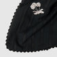 cherry embroidery chou chou Black × Off White【Delivery in September 2026】