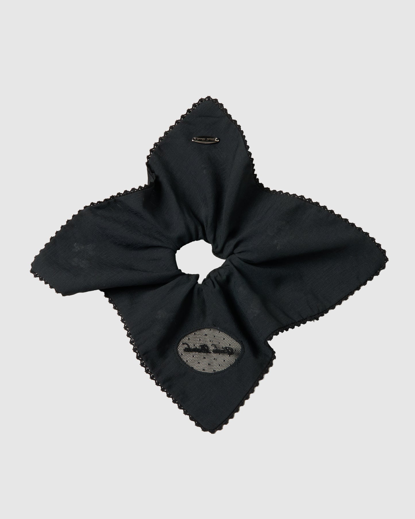 cherry embroidery chou chou Black × Off White【Delivery in September 2026】