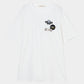 Hitting the star T-shirt White【Delivery in August 2026】