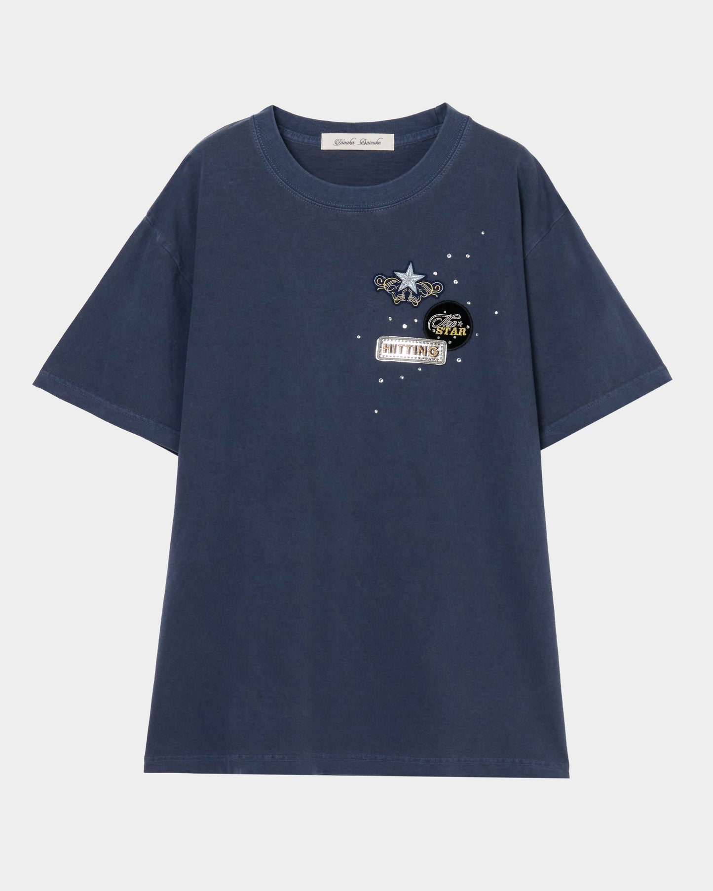 Hitting the star T-shirt Navy【Delivery in August 2026】