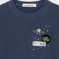 Hitting the star T-shirt Navy【Delivery in August 2026】