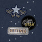 Hitting the star T-shirt Navy【Delivery in August 2026】
