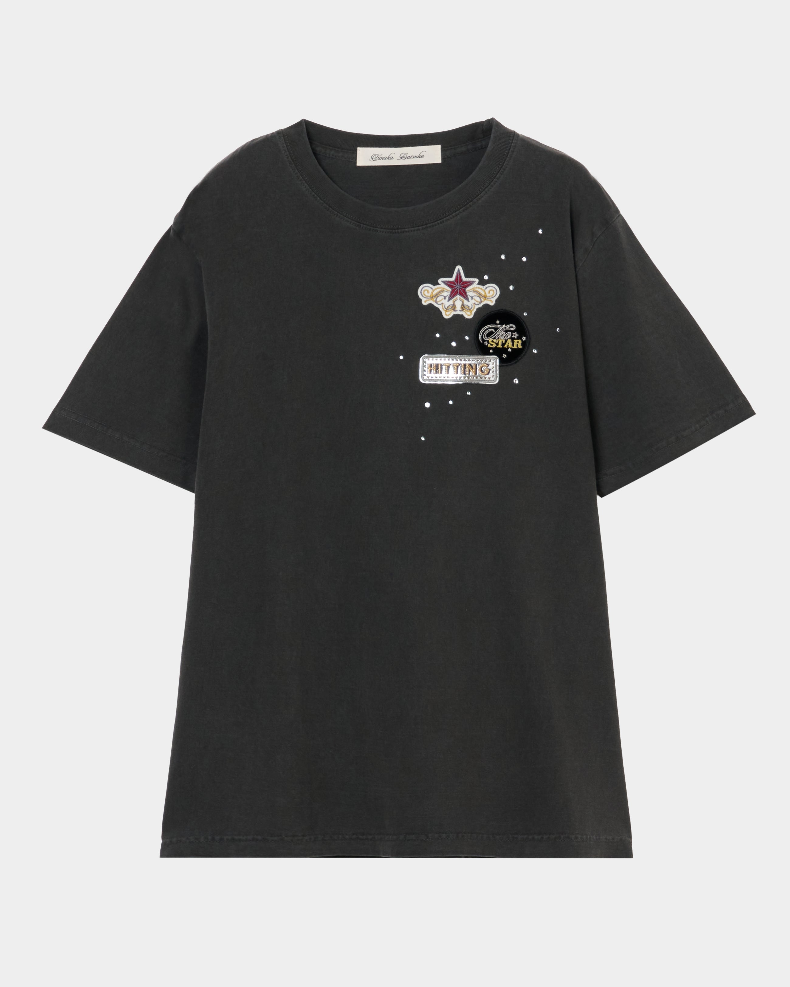 24時間以内発送　tanaka daisuke tシャツ タナカダイスケ|Tシャツ|Hitting the star T-shirt Black – tanakadaisuke