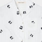 cherry embroidery half sleeve shirt White【Delivery in September 2026】
