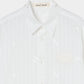 cherry embroidery long sleeve shirt White【Delivery in September 2026】