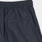 cherry tape ribbon half pants Black【Delivery in September 2026】
