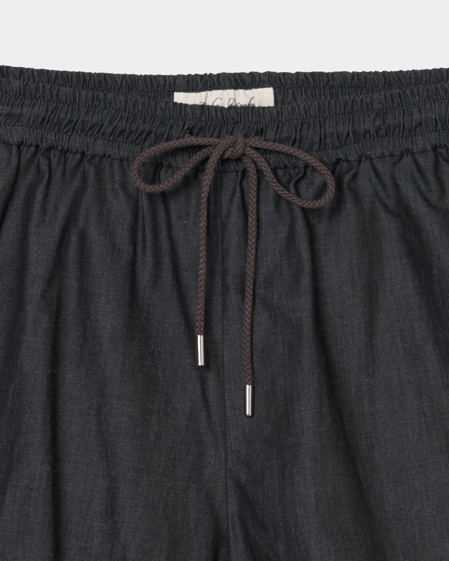 cherry tape ribbon half pants Blue【Delivery in September 2026】