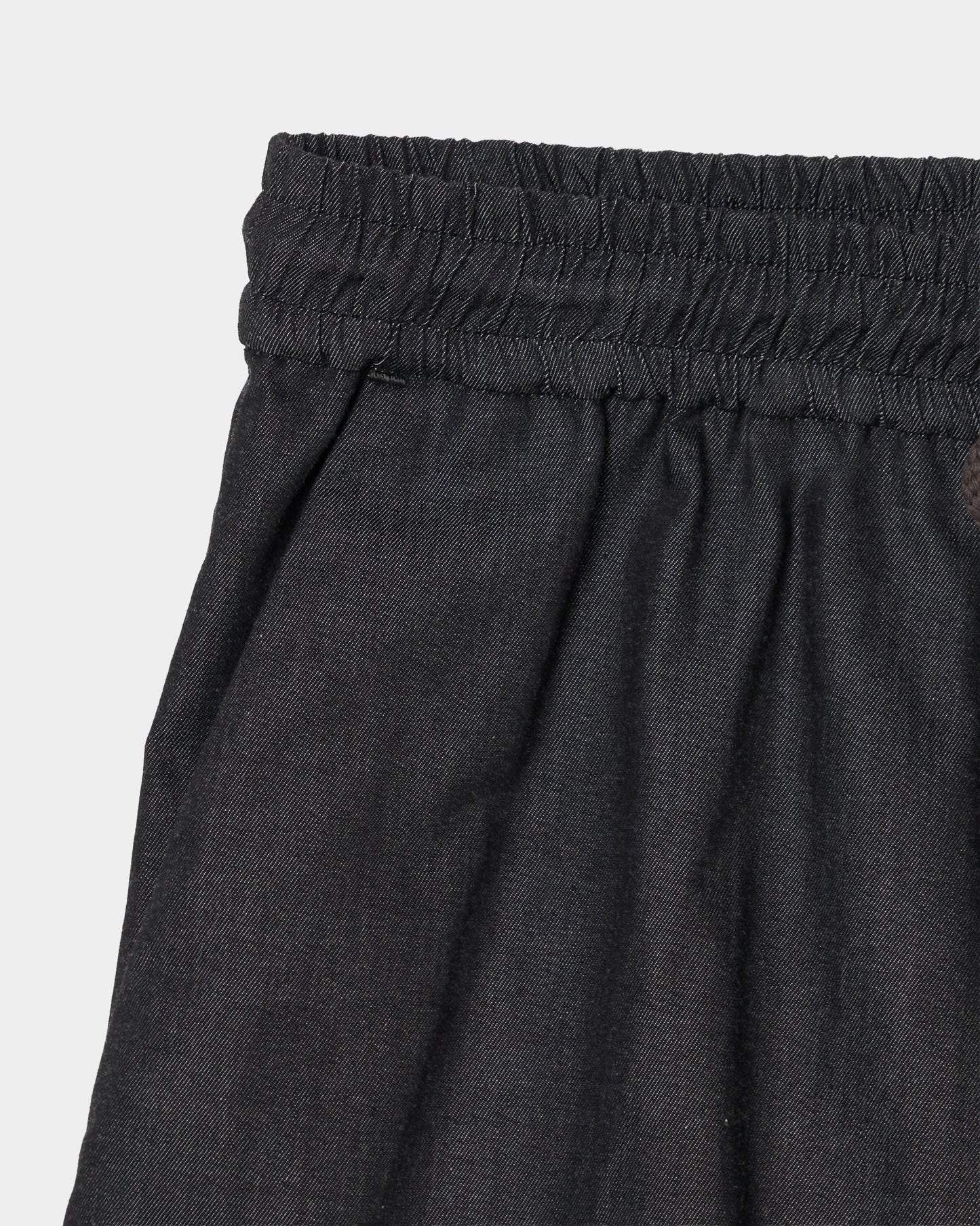 cherry tape ribbon half pants Blue【Delivery in September 2026】