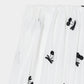 cherry embroidery long skirt White【Delivery in September 2026】