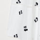 cherry embroidery long skirt White【Delivery in September 2026】