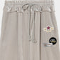 Hitting the star velour pants Gray【Delivery in September 2026】