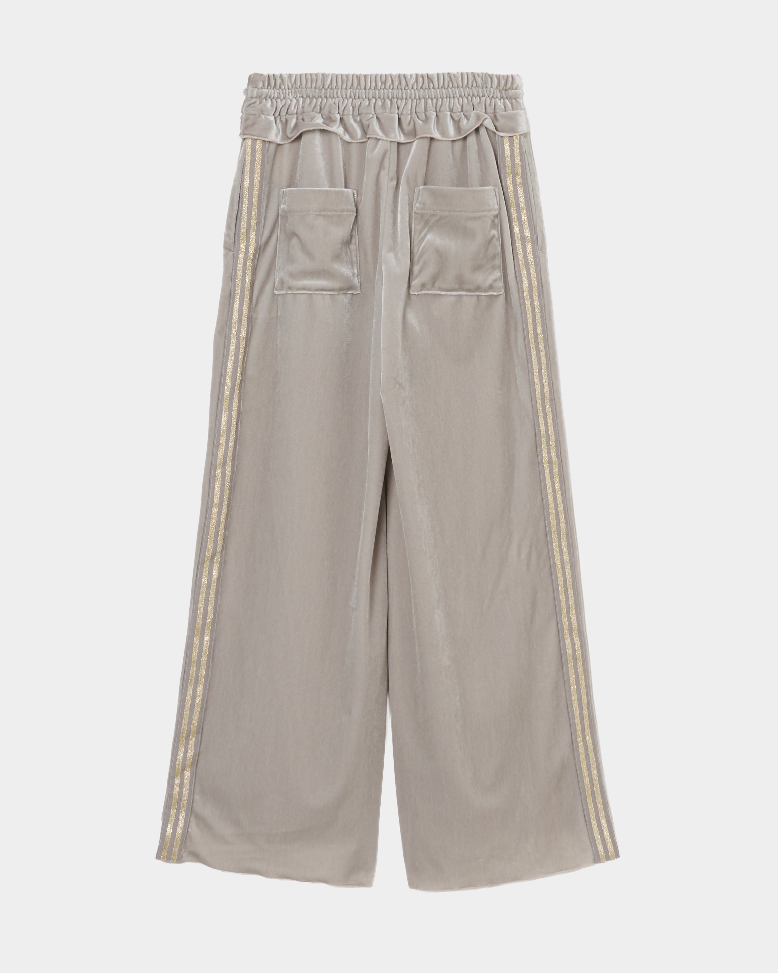 タナカダイスケ|パンツ|Hitting the star velour pants Gray