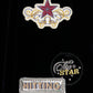 Hitting the star velour pants Black【Delivery in September 2026】