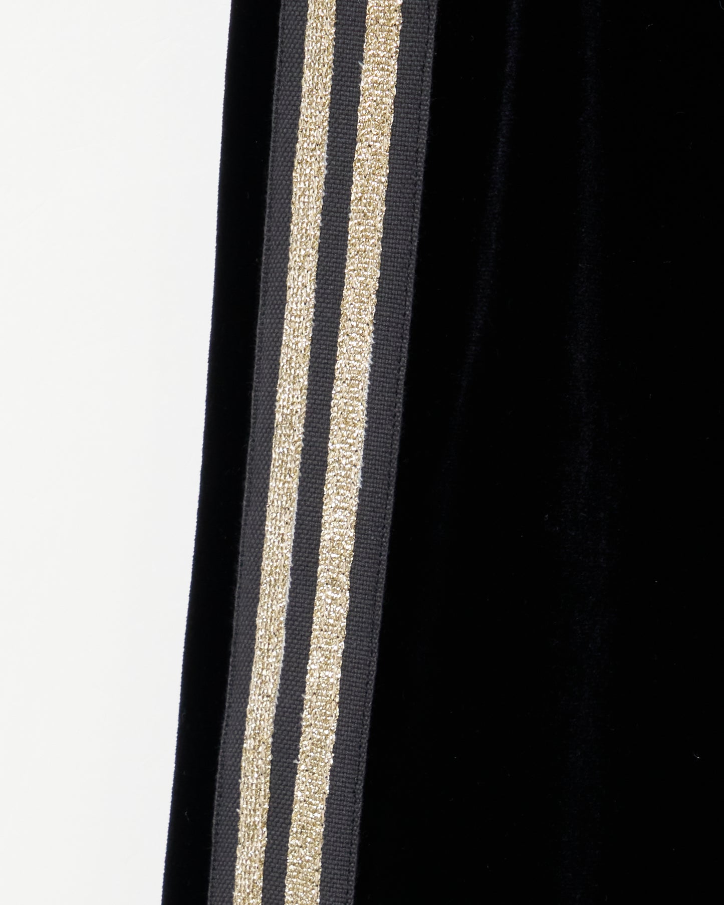 Hitting the star velour pants Black【Delivery in September 2026】