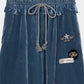 Hitting the star velour pants Blue【Delivery in September 2026】