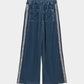 Hitting the star velour pants Blue【Delivery in September 2026】