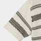 Lace border knit polo shirt Off white【Delivery in January 2027】