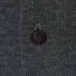 Silver crystal bijou wing cardigan Gray【Stock】