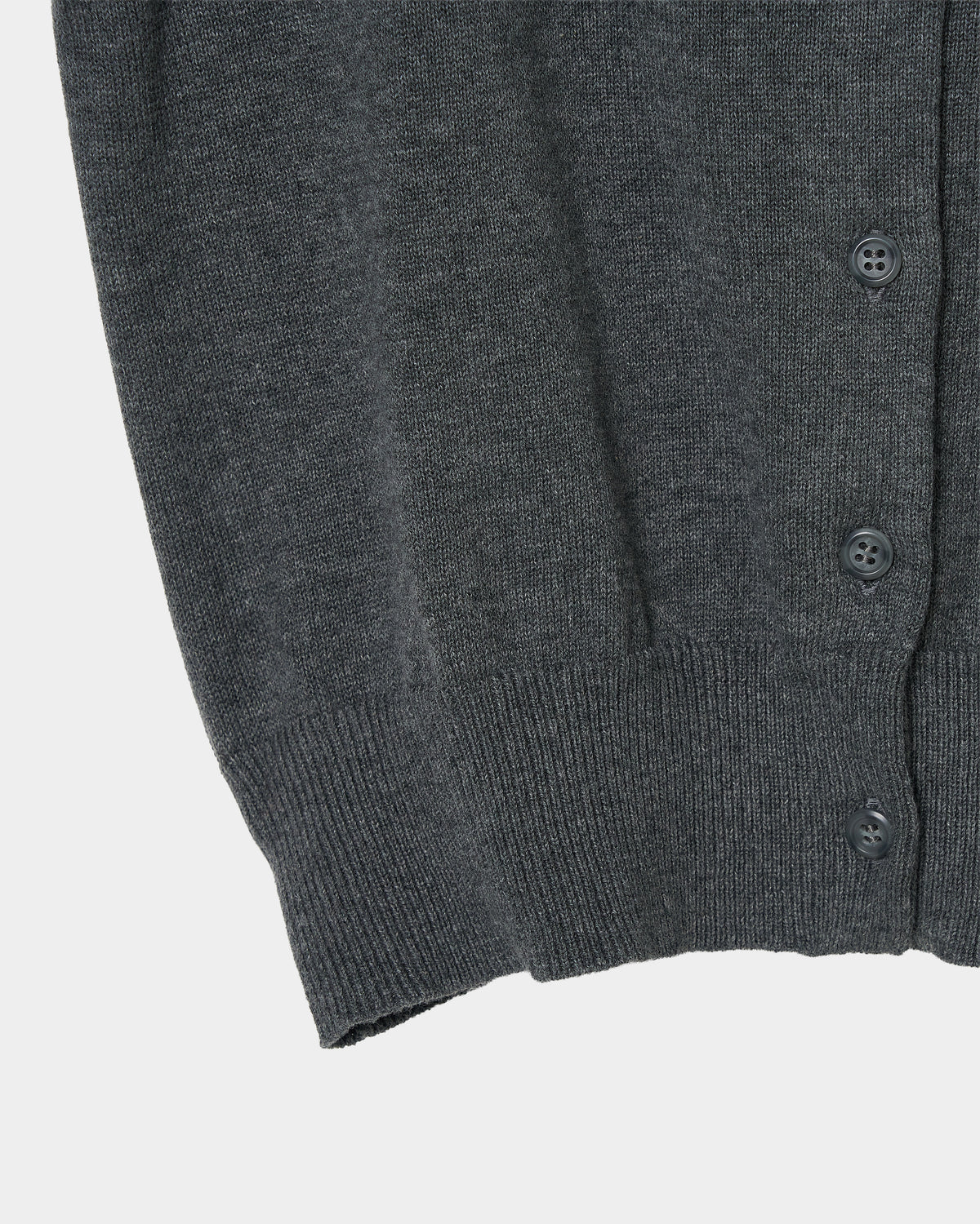 Meringue swan cardigan Gray【Stock】