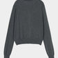 Meringue swan cardigan Gray【Stock】