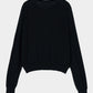 Meringue swan cardigan Black【Stock】