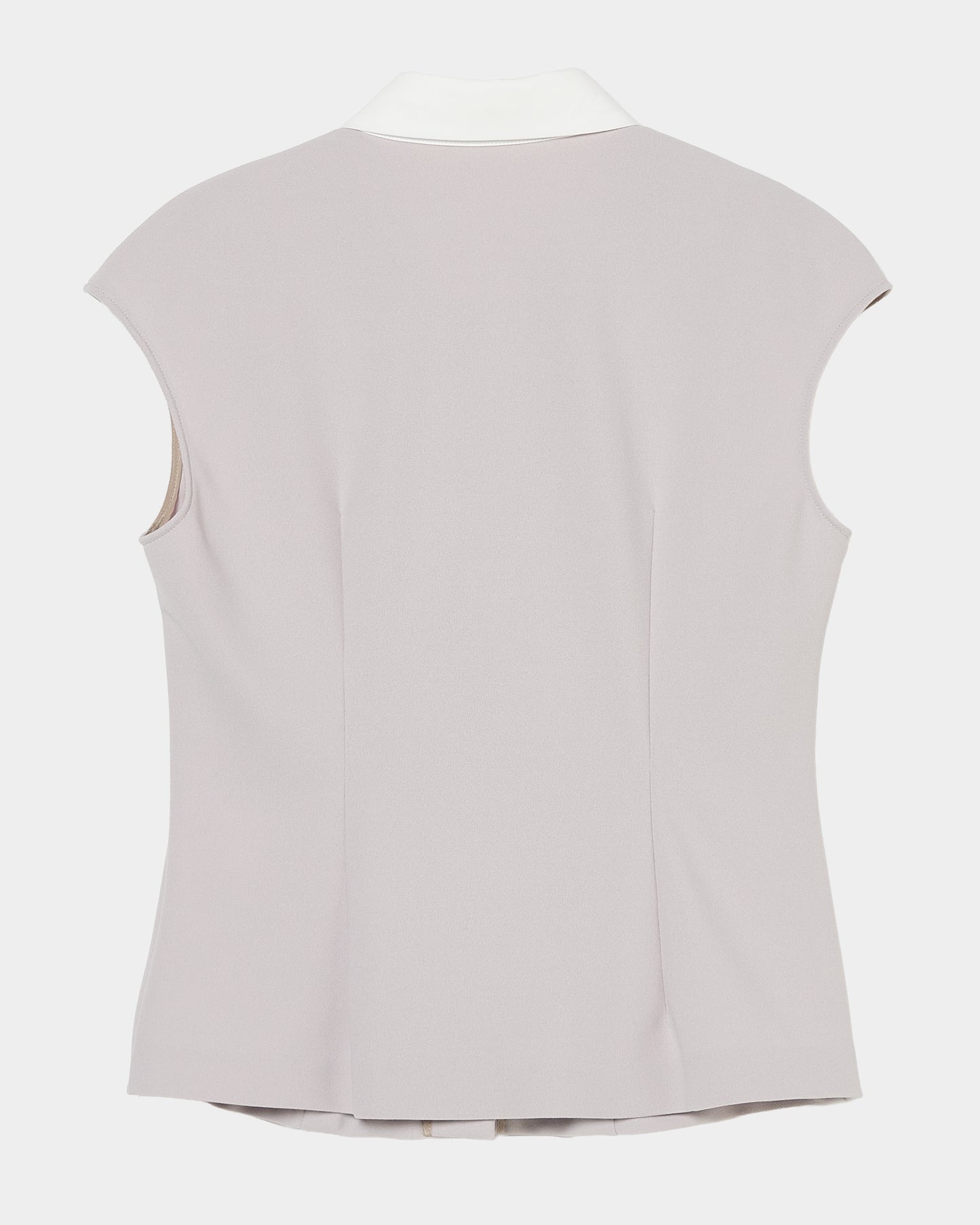 Lace bijou collar blouse Gray【Delivery in March 2027】