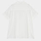 Lace bijou open collar shirt White【Delivery in March 2027】