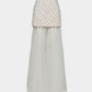 bijou cross tulle skirt【Delivery in March 2027】