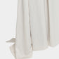 Satin drape dress One color【Delivery in April 2027】