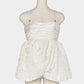 cloud bijou camisole tops White【Delivery in February 2027】