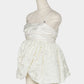 cloud bijou camisole tops White【Delivery in February 2027】