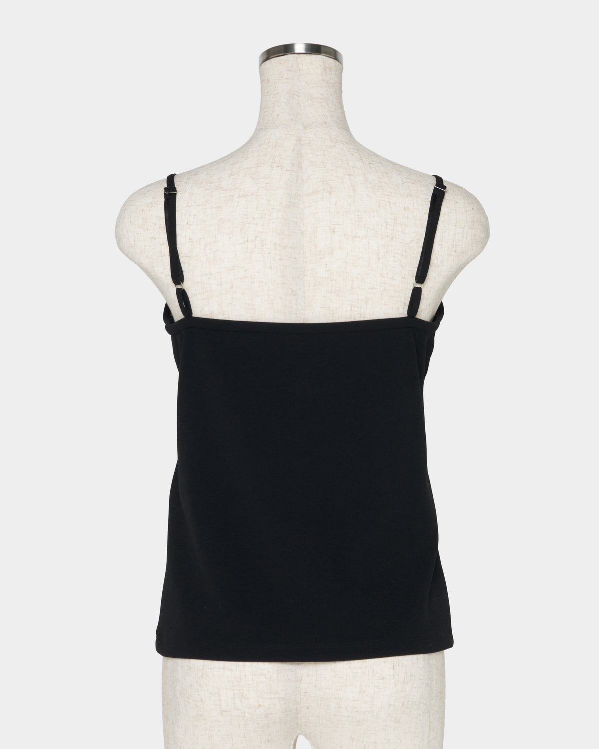 Metal china button camisole Black【Delivery in March 2027】